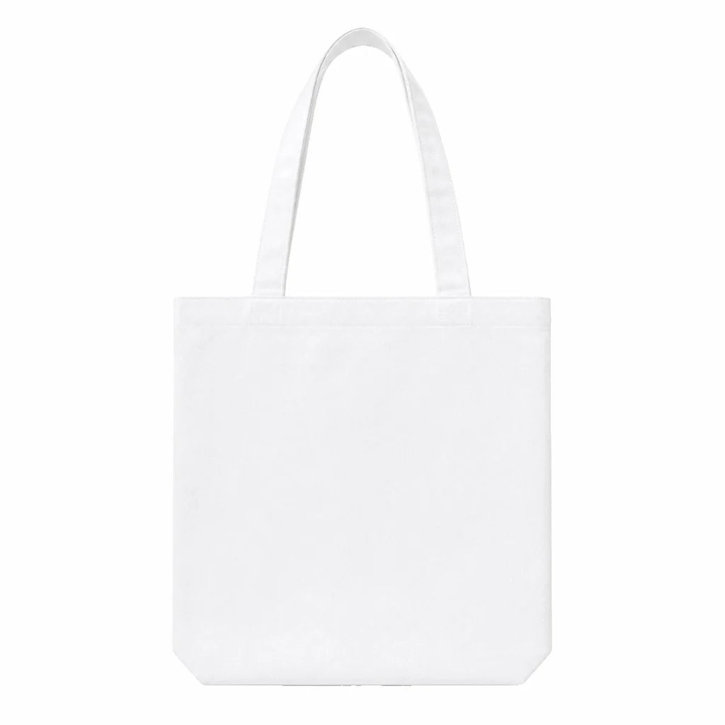 Canvas Tote, white, front