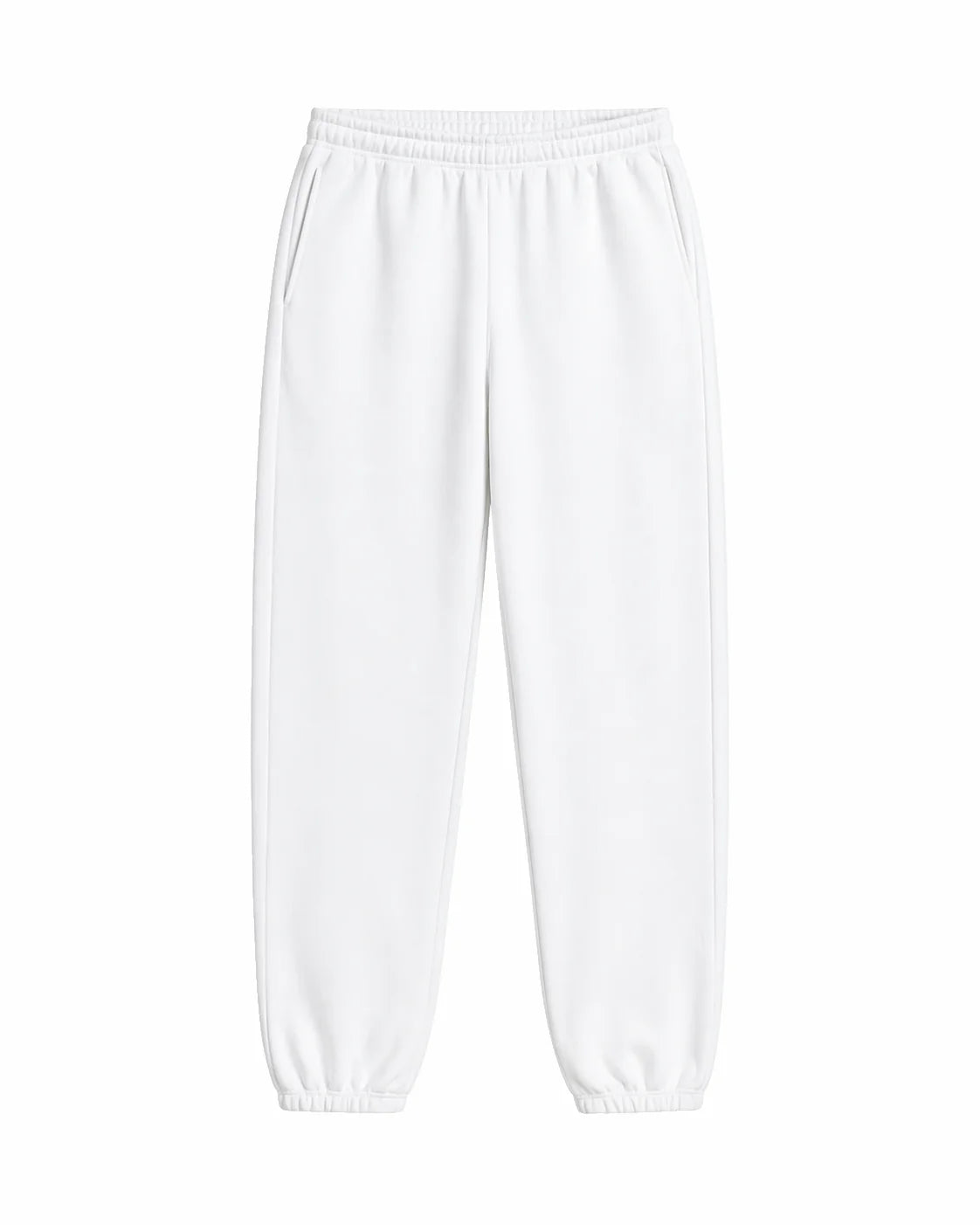 Premium Jogger Sweat Pant, white, front