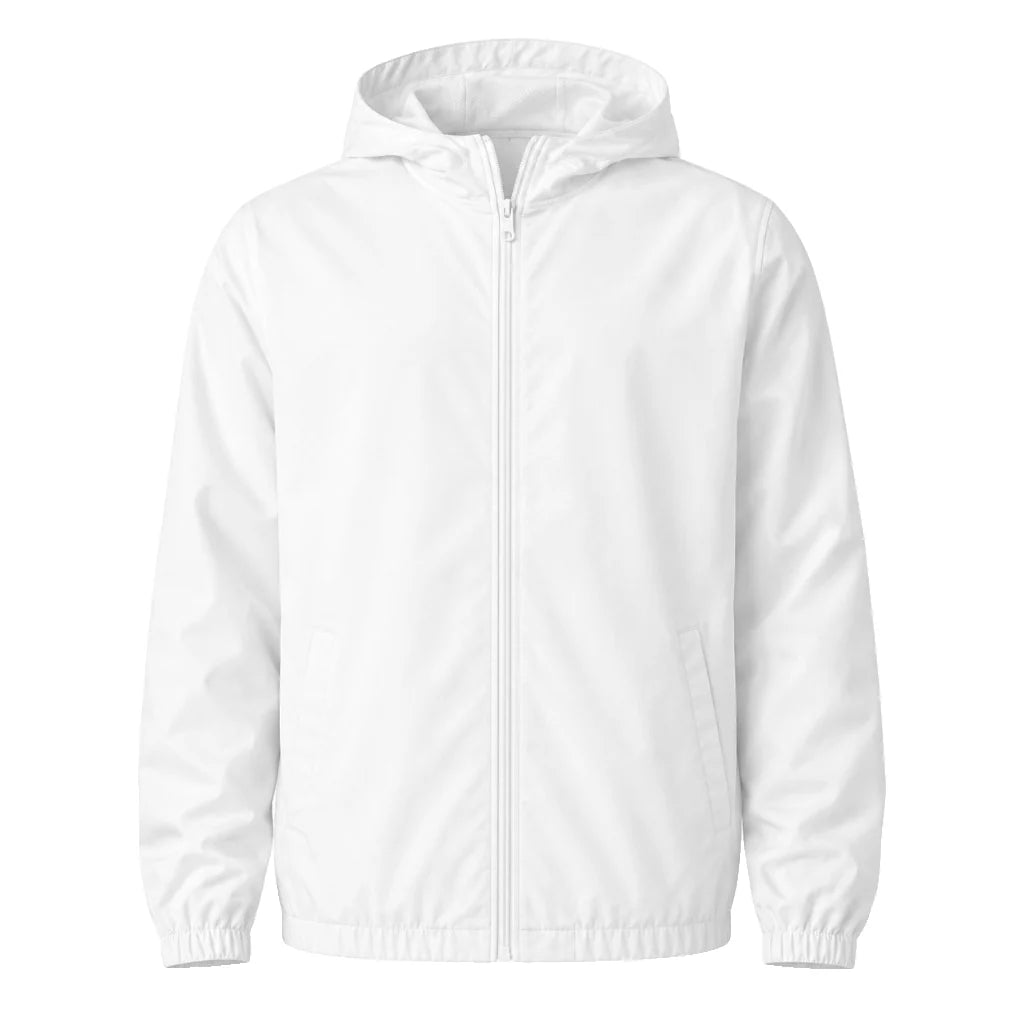 Windbreaker, white, front