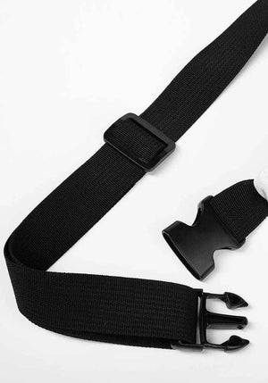 Ballito Waist Bag, white, buckle detail