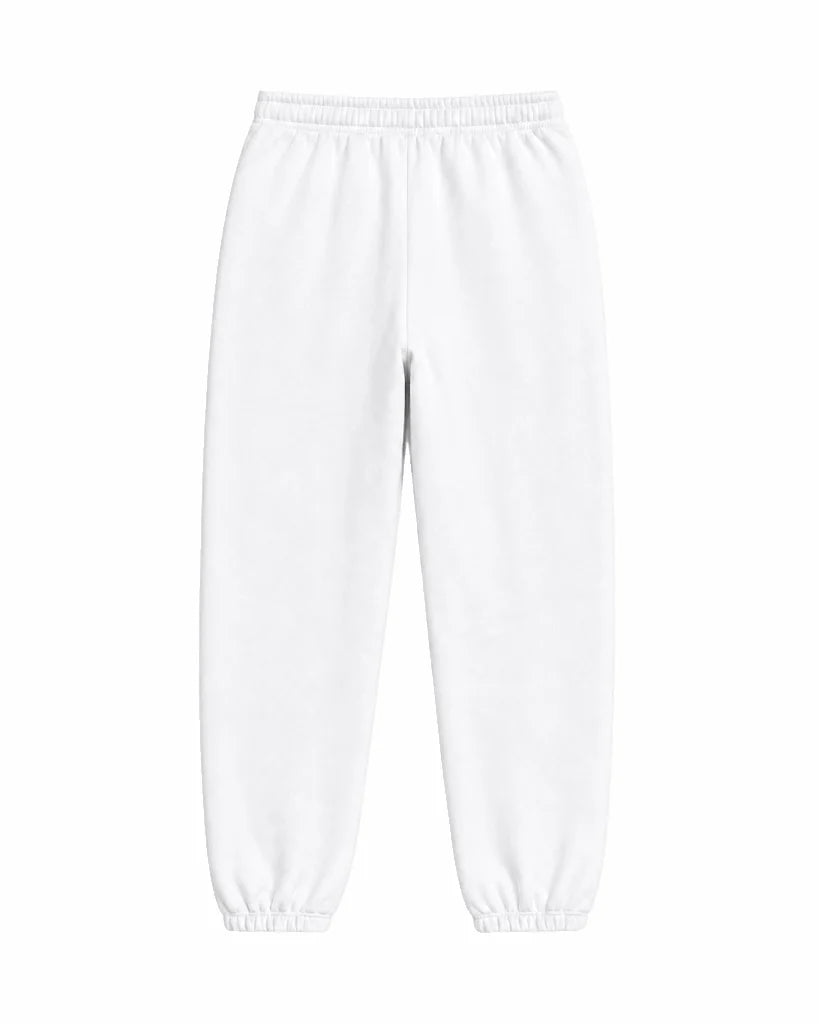 Premium Jogger Sweat Pant, white, back