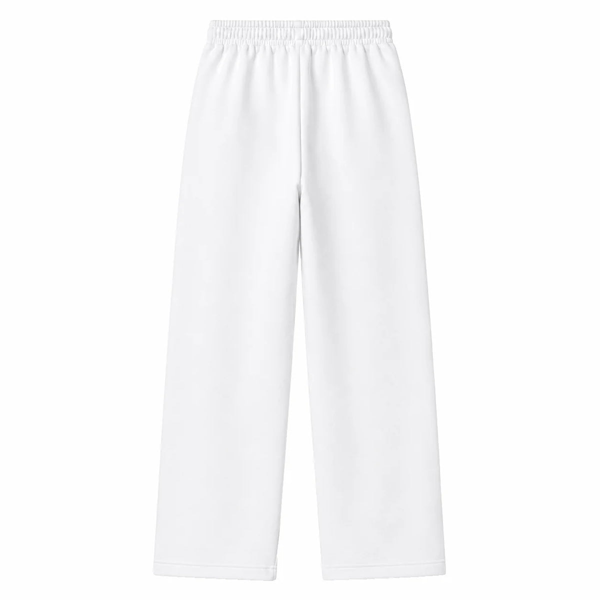 Open Leg Sweatpant, white, back