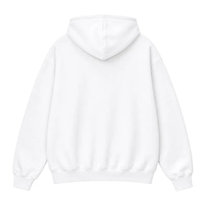Oversized Hoodie, white, back