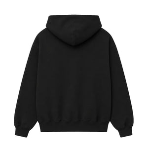Premium Zip Hoodie, black, back