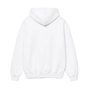 Premium Zip Hoodie, white, back