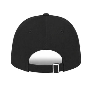Six Panel Cap, black, back