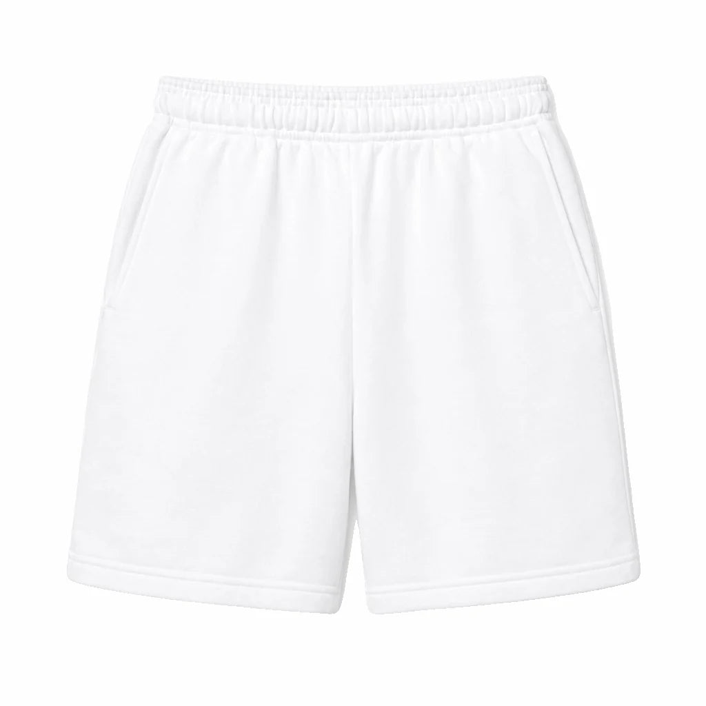 Sweat Shorts, white, front