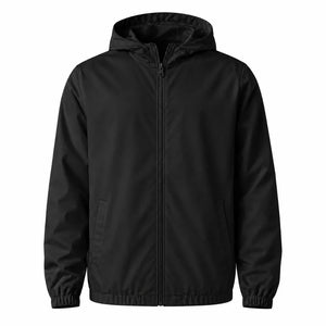 Windbreaker, black, front