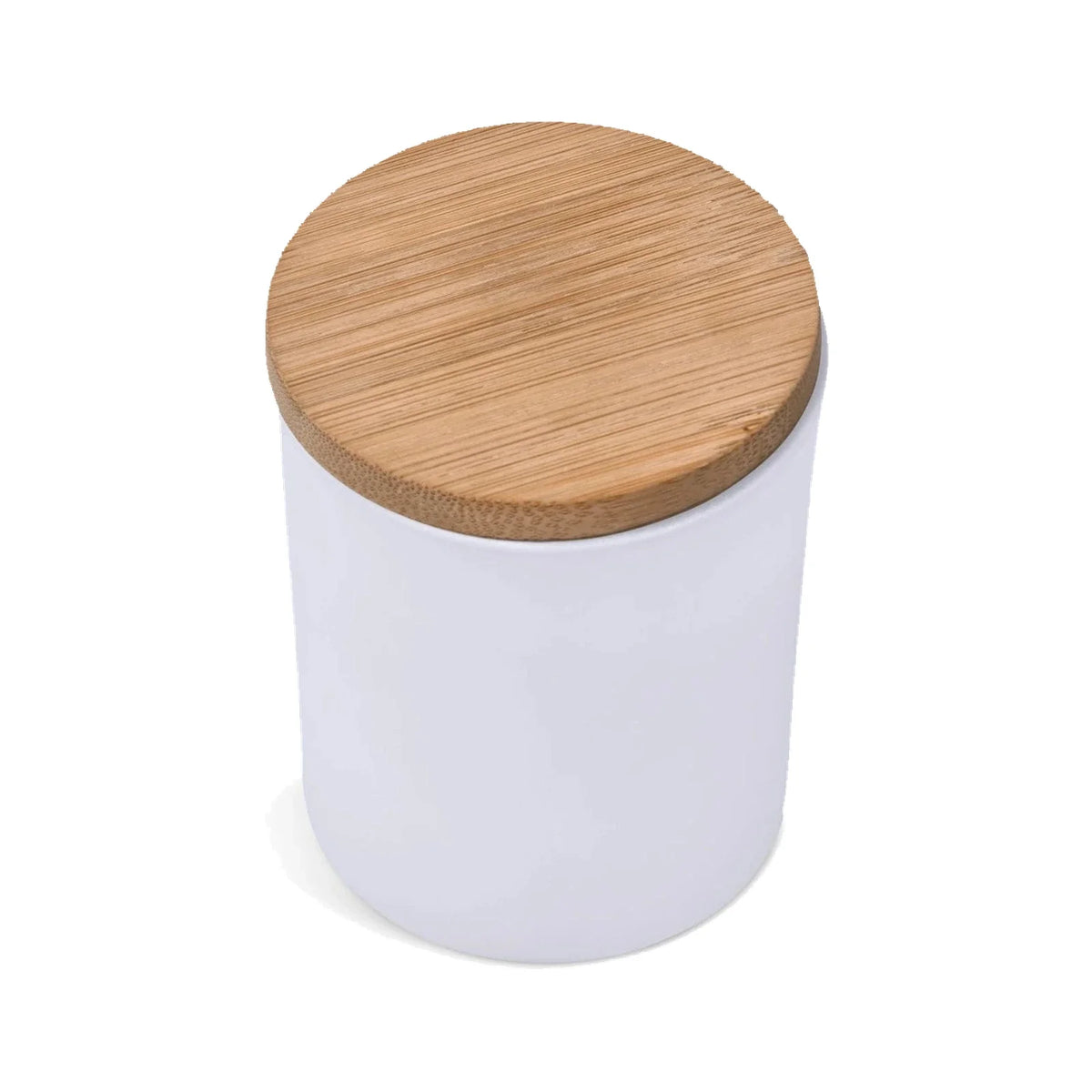 Scented Candle, white, lid