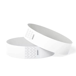 Tyvek Armband, white