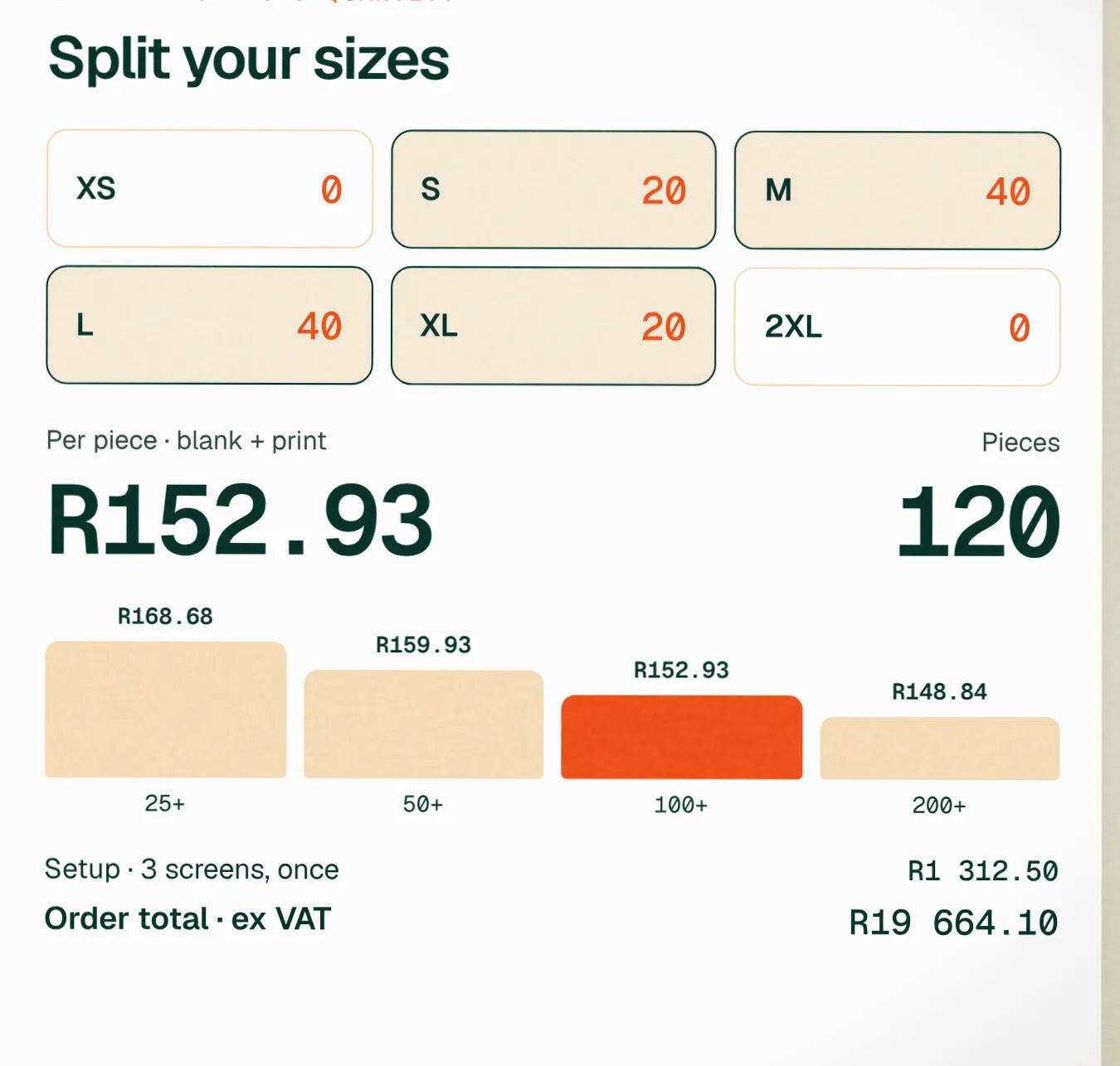 Place it. Size it. Count it.
